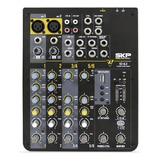 Consola De Sonido Skp Vz-6.2 6 Canales Usb Mixer Phantom 
