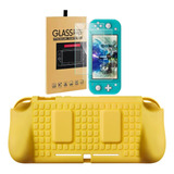 Case Capa Tpu Nintendo Switch Lite+ Pelicula Vidro Temperado