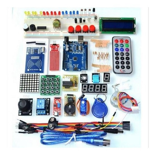 Kit Arduino Iniciante Avançado Robótica Automação Na Caixa