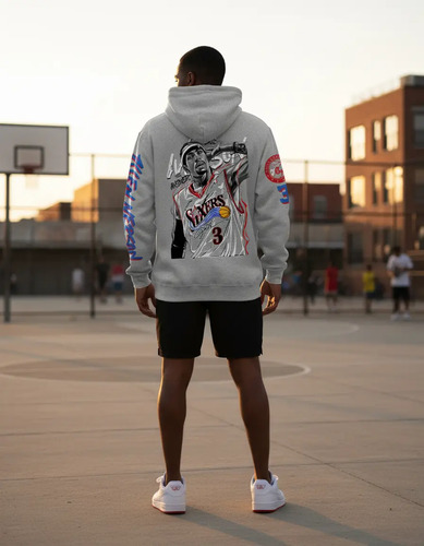 Sudadera Deportiva Estilo Sixeers Nb Aa