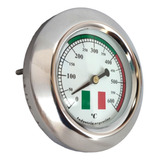 Reloj Termometro Medidor Temperatura Para Puerta Horno Barro