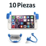 10 Pz Base Soporte Celular Tablet Mano Manitas