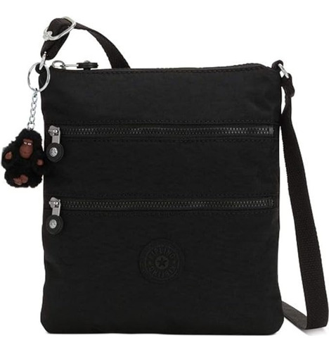 Kipling Bandolera Keiko Black Tonal 100% Original