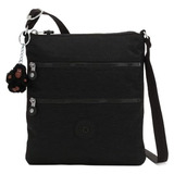 Kipling Bandolera Keiko Black Tonal 100% Original