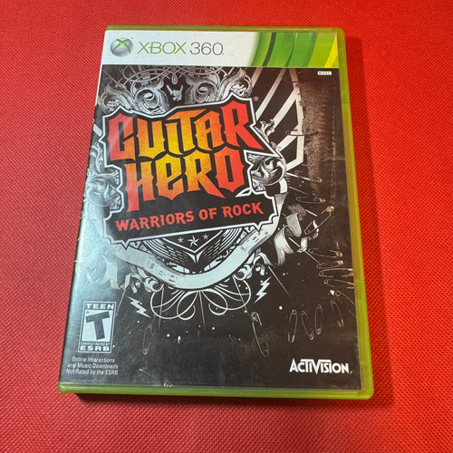 Guitar Hero Warriors Of Rock Xbox 360 Original