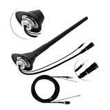 Antena De Teto Amplificada Voyage Gol G5 G6 Fox + Cabo 3,8m