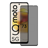 Pel. 3d Privacy Full Compatível Moto G73 5g 6.5'' Antiespião