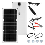 Ihvewuo Kit De Panel Solar De 30 W De 12 V, Impermeable, Car