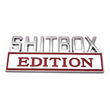 Shitbox Edition Emblem Sticker Car Badge For Ram Gmc Chevy C