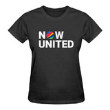Camiseta Baby Look Feminina Now United Grupo Banda 