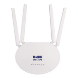 Router 4g Lte 32 Dispositivos 300 Mbps Kuwfi 4 Antenas