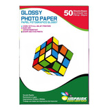 Papel Fotografico Glossy Brillante A4 De 200g 50 Hojas