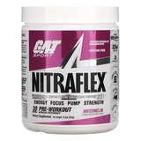 Pre Entreno Gat Nitraflex 30 Serv Pre Entrenador Gimnasio Po Sabor Sandía