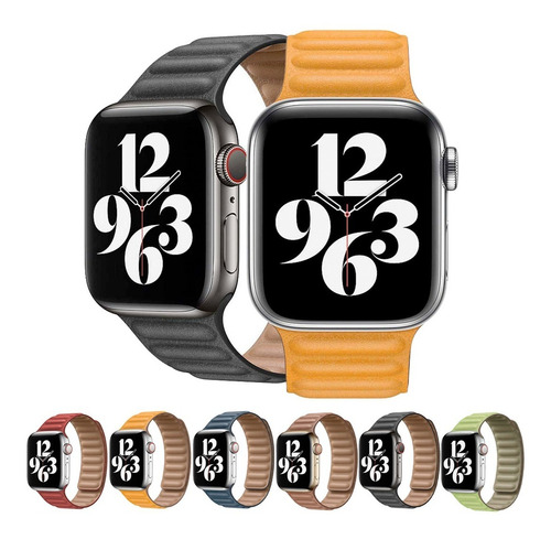 Pulso Correa Magnética Para Apple Watch 42/44mm Ed. Premium