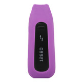 Funda Clip De Silicona Para Fitbit One Fitness-purpura