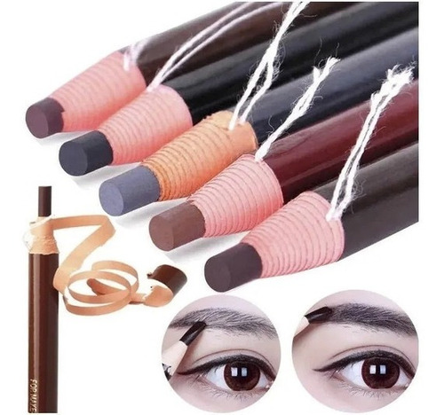 Lápiz Dermografico Cera Cejas Perfilado Microblanding 