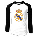Camiseta Manga Larga Real Madrid Futbol