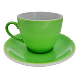 Set X6 Taza De Cerámica Con Plato 200 Ml Kuchen