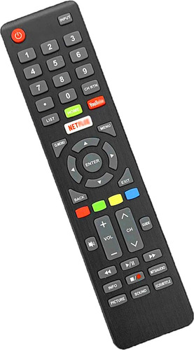 Control Remoto G00-b G00-t Para Bgh Telefunken Smart Tv