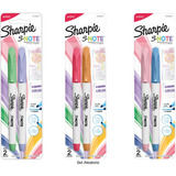 Sharpie S-note Pastel Resalta Y Subraya Blister X2 Colores