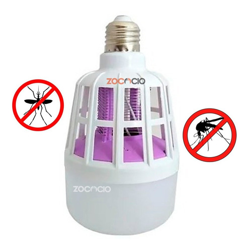 Bombillo Led 15w Más Mata Zancudos Mosquitos Insectos