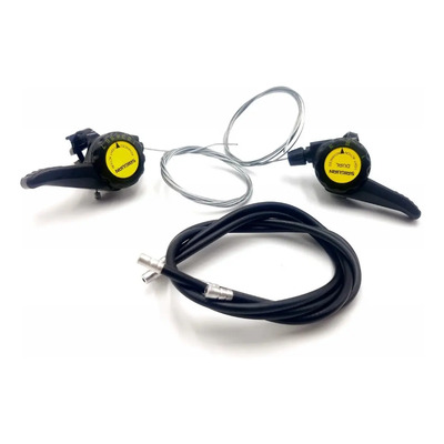Palancas De Cambio Para Bicicleta 3x7 Tipo Shimano Calidad | MercadoLibre