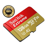 Tarjeta Memoria Micro Sd Sandisk Extreme 128 Gb 190mb/s