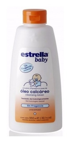 Estrella Baby Oleo Calcáreo Sin Fragancia X 950ml