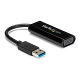 Adaptador De Video Startech Usb32vgaes Usb 3.0 A Vga Negro