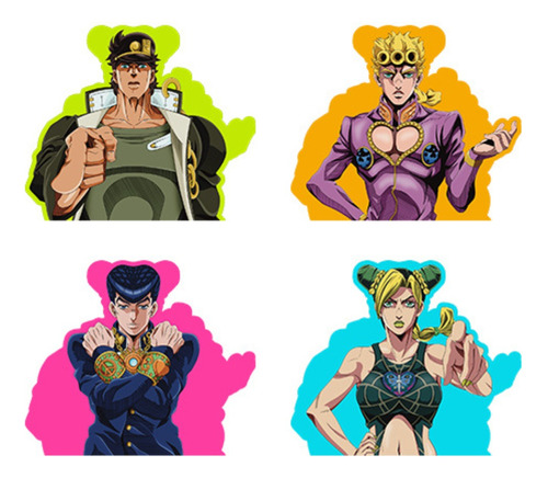 Sticker 3d Movimiento Anime Jojo Bizarre Adventure Jolyne