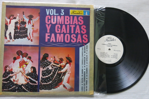 Vinyl Vinilo Lp Acetato Cumbias Y Gaitas Famosas Vol.3 Tropi
