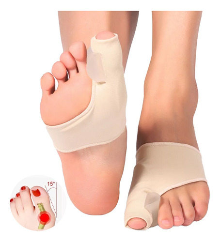 2 Corrector Ortopédico Juanete Dedo Del Pie Separador Valgus