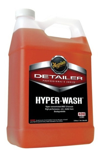 Shampoo Meguiars Hyper Wash D11001 Super Concentrado