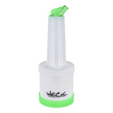 Garrafa Store'n Pour 500ml Weck Verde Para Barman, Drinks