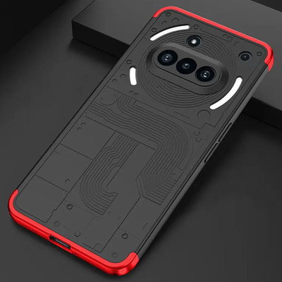 Funda Para Nothing Phone 3a Case Uso Rudo Escarchado Pc Dura 360 Combinación De Protección 3 En 1 Diseño