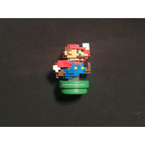 Amiibo Mario Pixel Azul - Super Mario Bros