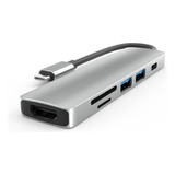 Hub Usb 6 En 1 - Mac/windows (tipo C)