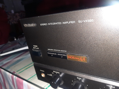 Amplificador Technics Su Vx 920 Mos Class Aa