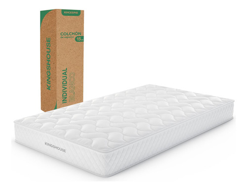 Sencillo - Colchon Sencillo Memory Foam Confort 100x190 Cms 