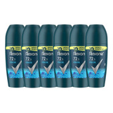 Kit 6 Desodorante Roll-on Rexona Men Xtra Cool 50ml