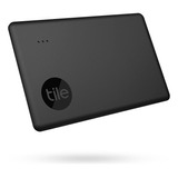 Localizador De Billetera Bluetooth Tile Slim 2022 Negro 