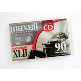 Maxell Xl-ii Cassette De Audio En Blanco De 90 Minutos
