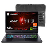 Laptop Gamer Acer Nitro 17'' 165hz R7 16ram 1tb Rtx4050 Rgb