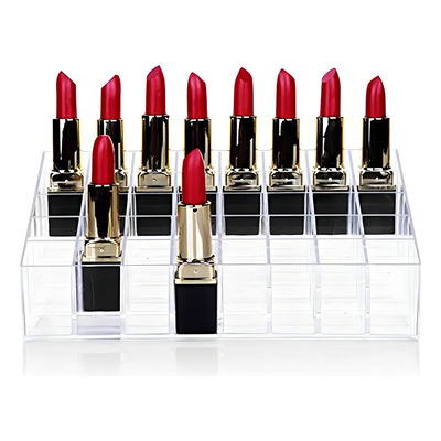 Organizador Para 40 Labiales Exhibidor Acrílico Maquillaje | MercadoLibre