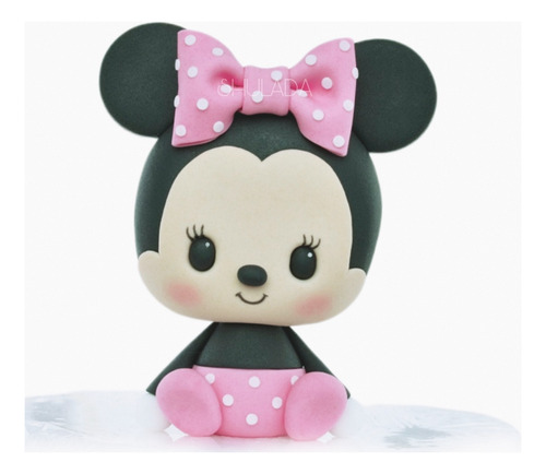 Minnie Cake Topper Mickey Mouse Figura 3d Disney Recuerdito 