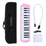 Organo 32 Teclas Flauta Melodica Gadnic + Accesorio Funda 