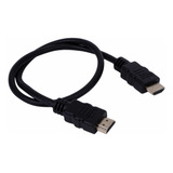 Cabo Hdmi 50cm 2.0 19 Pinos Ethernet 4k Ultra Hd 3d 2160p