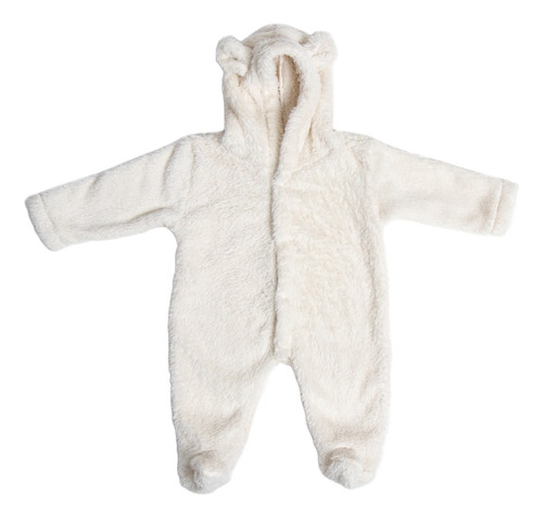 Enterito Bebe Peluche Osito Super Abrigado