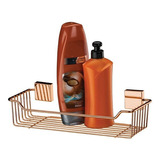 Suporte Porta Shampoo Sabonete De Parede Rosé Gold 7501rg