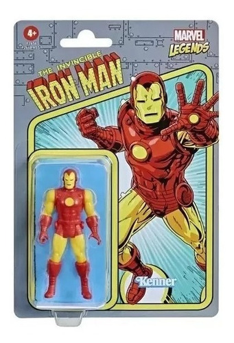 Iron Man Kenner Homem De Ferro Marvel Legends Retro 